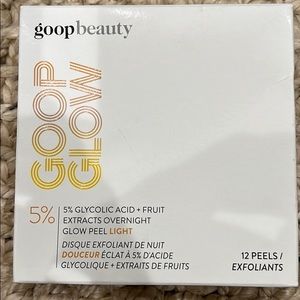 Goop Glow 5% glycolic acid peel light set of 12